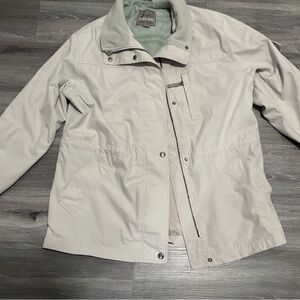Pacific Trail stone color Utility Jacket with Fleece Collar